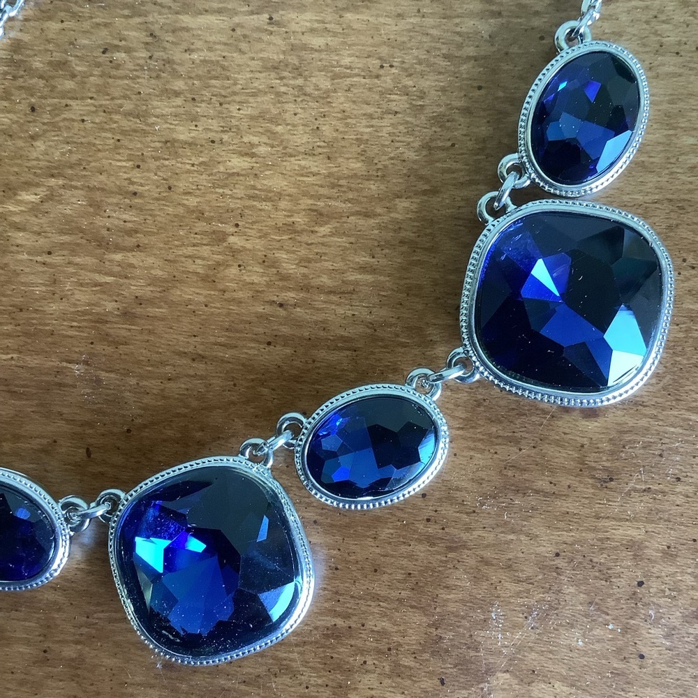 Three Trifari Silvertone Necklaces - Picture 11 of 14